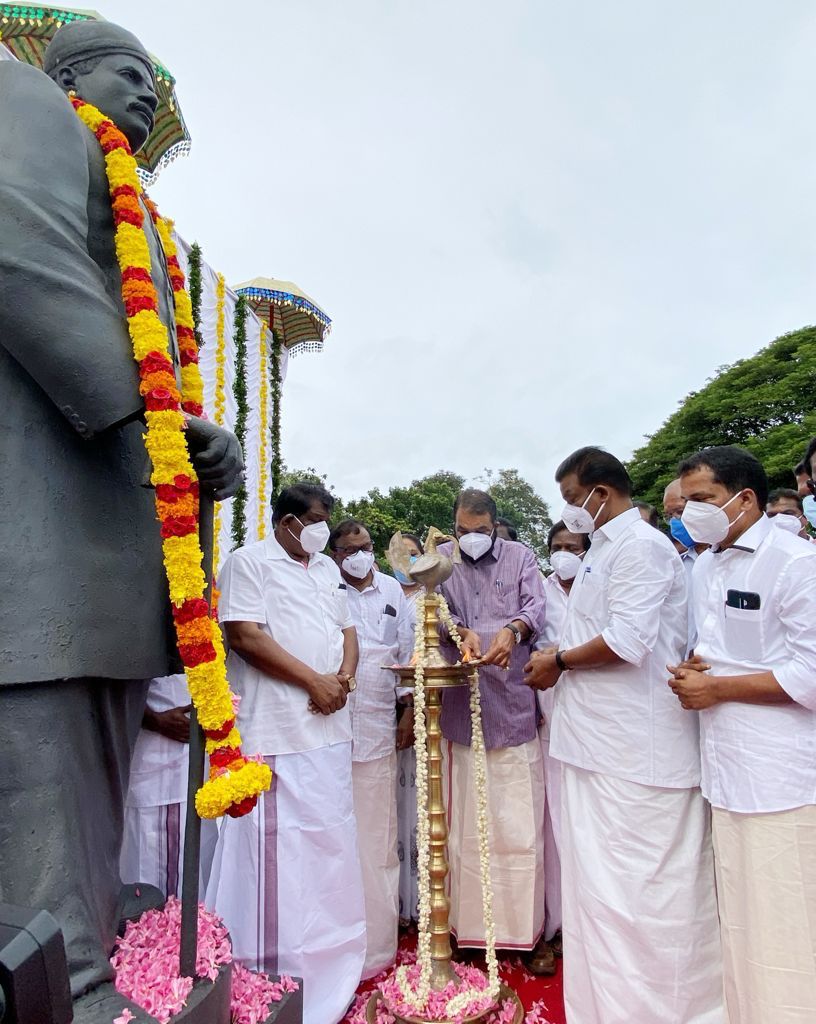 Biographies of people like Mahatma Ayyankali should be included in textbooks across the country: Minister V Sivankutty