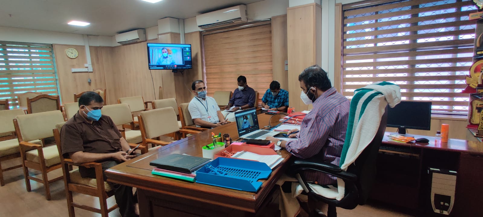 The education department is fully prepared for the Plus One examination; Minister V Sivankutty called a meeting of the officials and evaluated the preparations