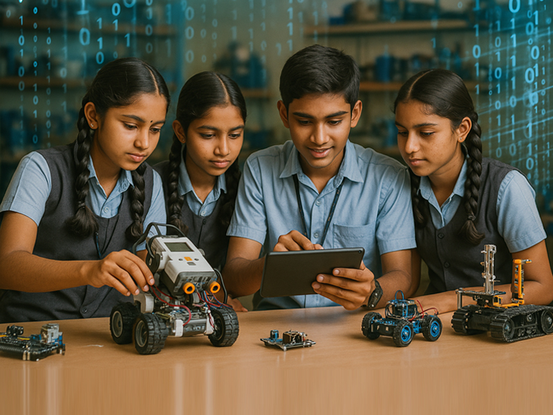 All students in 10th grade will now study robotics