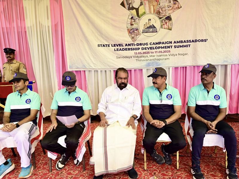 The participation of a vigilant young generation is essential to create a completely drug-free society.