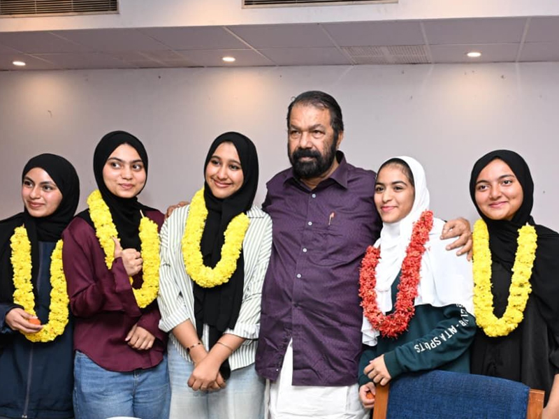 School Sports Festival: Participation of students from the Gulf region is remarkable